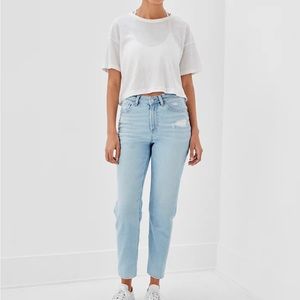 American Eagle V-Rise Mom Jean - extra long
